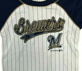 Milwaukee Brewers Boy's Creeper 6/9 Months