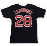 Boston Red Sox Boy's Youth J.D Martinez #28 Player Name Number T-Shirt MED 8/10