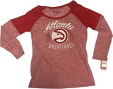 Atlanta Hawks Women's Long Sleeve T-Shirt Red XL