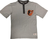 Baltimore Orioles MLB Men's 3 Button Men's T-Shirt Large