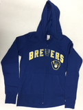Milwaukees Brewers MLB Full Zip Dri Fit Women's Full Zip Jacket MEDIUM 8/10
