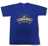 Majestic Aberdeen Ironbirds Minor League 2-Button Men's Jersey Shirt X-LARGE
