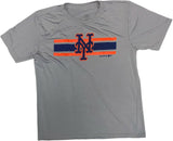 New York Mets Boy's Dry Fabric Active Short Sleeve T-Shirt Gray XL18/20