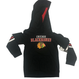 Chicago Blackhawks Girls Youth Hoodie Black Large 10/12