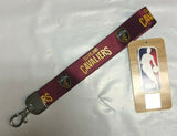 CLEVELAND CAVALIERS WRISTLET KEYCHAINS LANYARD - FREE SHIPPING - NEW