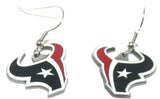 Houston Texans NFL Dangle Earrings - NEW FREE SHIPPING