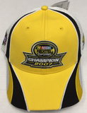 Jimmie Johnson #48 Nextel Champion 2007 NASCAR 2X Champion Hat Gold/Black