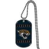 Jacksonville Jaguars Dog Tag Necklace NFL