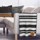 Pittsburgh Steelers Pegasus Sports NFL Acrylic Stripe Blanket, 60" x 70