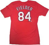 Majestic Prince Fielder #84 Texas Rangers MLB Boy's Replica Jersey T-Shirt XL 18