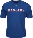 Majestic Texas Rangers MLB Boy's Wicking Replica Jersey T-Shirt XL 16/18