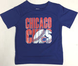 Chicago Cubs MLB Toddler Boy's Drifit Graphic T-Shirt Blue CHOOSE SIZE