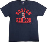 Boston Red Sox  Men's Crew Neck Short Sleeve Navy T-Shirt Small