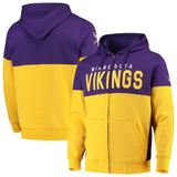 G-III NFL Minnesota Vikings Prime Time Full Zip Hoodie Jacket CHOOSE SIZE
