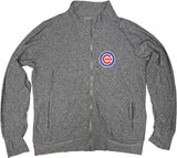 Chicago Cubs MLB Women's Full Zip Mock Dri Fit Track Jacket LARGE