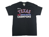 Texas Rangers 2023 World Series Champions Majestic Men's Shirt Large