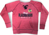 Chicago Blackhawks Womens Lace Up Sweatshirt Red