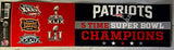 New England Patriots Official NFL 11 x 3