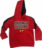Chicago Blackhawks Boys Dry Fit Hoodie X-Small 4/5 Red