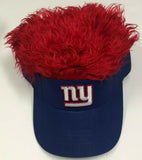 New York NY Giants NFL Flair Hair Licensed Visor NEW FREE SHIPPING