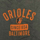 Baltimore Orioles Since 1954 Women's Short Sleeve T-Shirt Gray Small