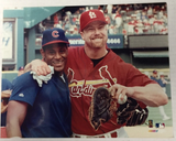 Photo File Mark McGwire St. Louis Cardinals & Sammy Sosa Chicago Cubs 8x10 Photo