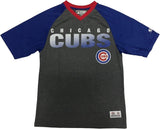 DYNASTY Chicago Cubs Men's Dri Fit V-Neck Baseball Jersey LARGE