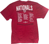 Washington Nationals Men's 2019 World Series Champions T-Shirt Small