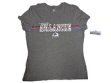 Colorado Avalanche NHL Hockey Women’s Logo T-Shirt Large 12/14
