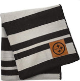 Pittsburgh Steelers Pegasus Sports NFL Acrylic Stripe Blanket, 60" x 70