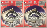 Colorado Rockies MLB Decal Car Window 4.5