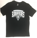 Las Vegas Raiders NFL Team Apparel Crew Neck Boy's T-Shirt Large 14/16 NEW