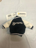 Milwaukee Brewers MLB Varsity Jacket Coin Purse Keychain