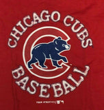 MLB Chicago Cubs Girl's Short Sleeve T-Shirt Red 2T