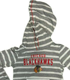 NHL Chicago Blackhawks Girls Hoodie 4T Gray