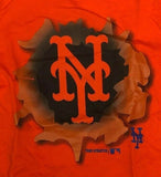 MLB New York Mets Boy's Short Sleeve T-Shirt Orange 2T