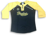 Boston Bruins NHL Lace Up Womens Fashion Jersey Large 12/14
