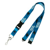 NFL Carolina Panthers Team Color Breakaway Lanyard Key Chain FREE SHIPPING