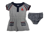 MLB Boston Red Sox Girl's Toddler Dress 2-Piece Set 3T