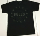 NBA WELOVEFINE Chicago Bulls Tonal Stars Men's T-Shirt T-Shirt Choose Size