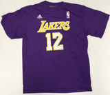 Dwight Howard #12 Los Angeles Lakers NBA 2 Sided Boys T-Shirt LG 14/16