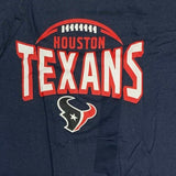 Houston Texans Men’s Gametime T-Shirt Small Navy
