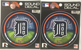 Detroit Tigers MLB Decal Car Window 4.5" Sticker Sports 2 PACK