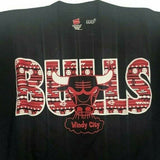Chicago Bulls Windy City Men's Sweatshirt Medium Black